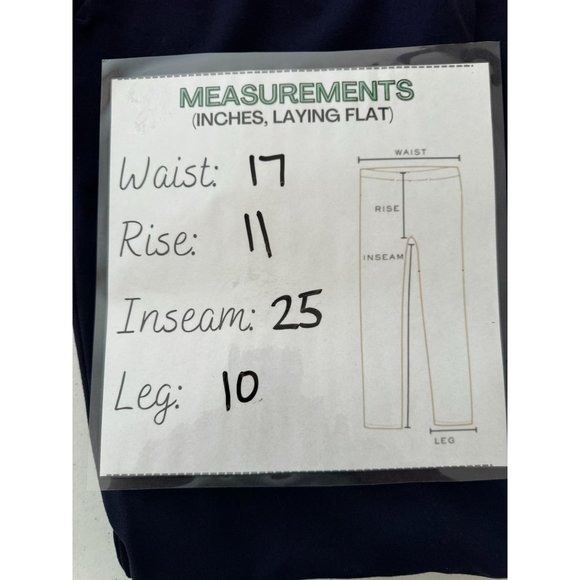 Vince Camuto NWOT Sz L Navy Elasticized Waist Pull On Pants - Picture 4 of 8